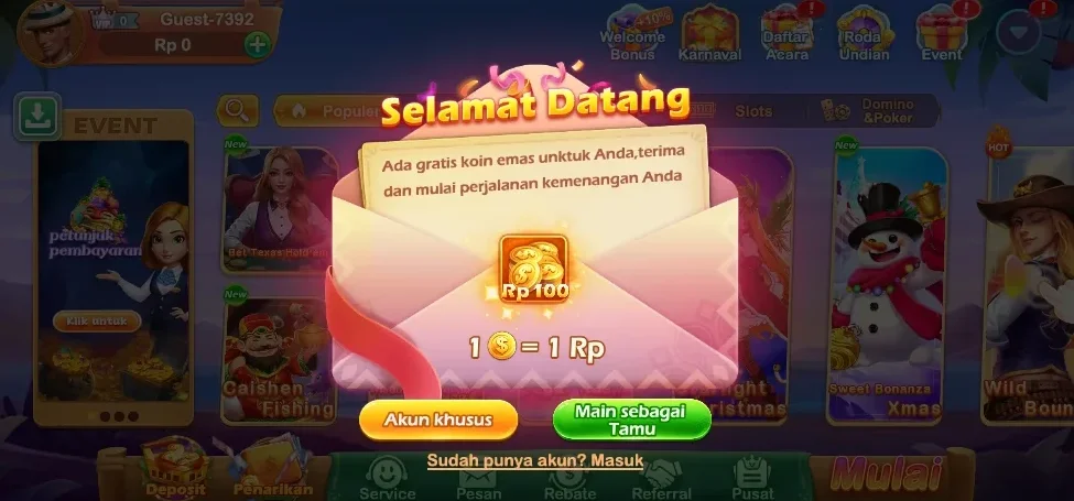 Screenshot situs ST789